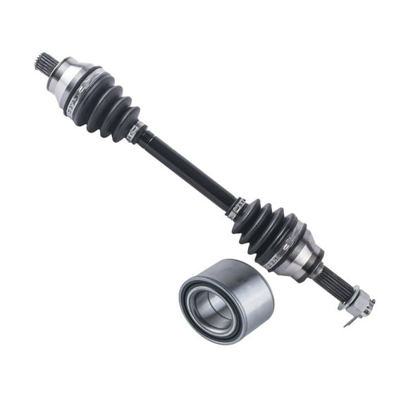 Polaris Sportsman 400 HO front left or right cv axle & wheel bearing 2008 - 2010