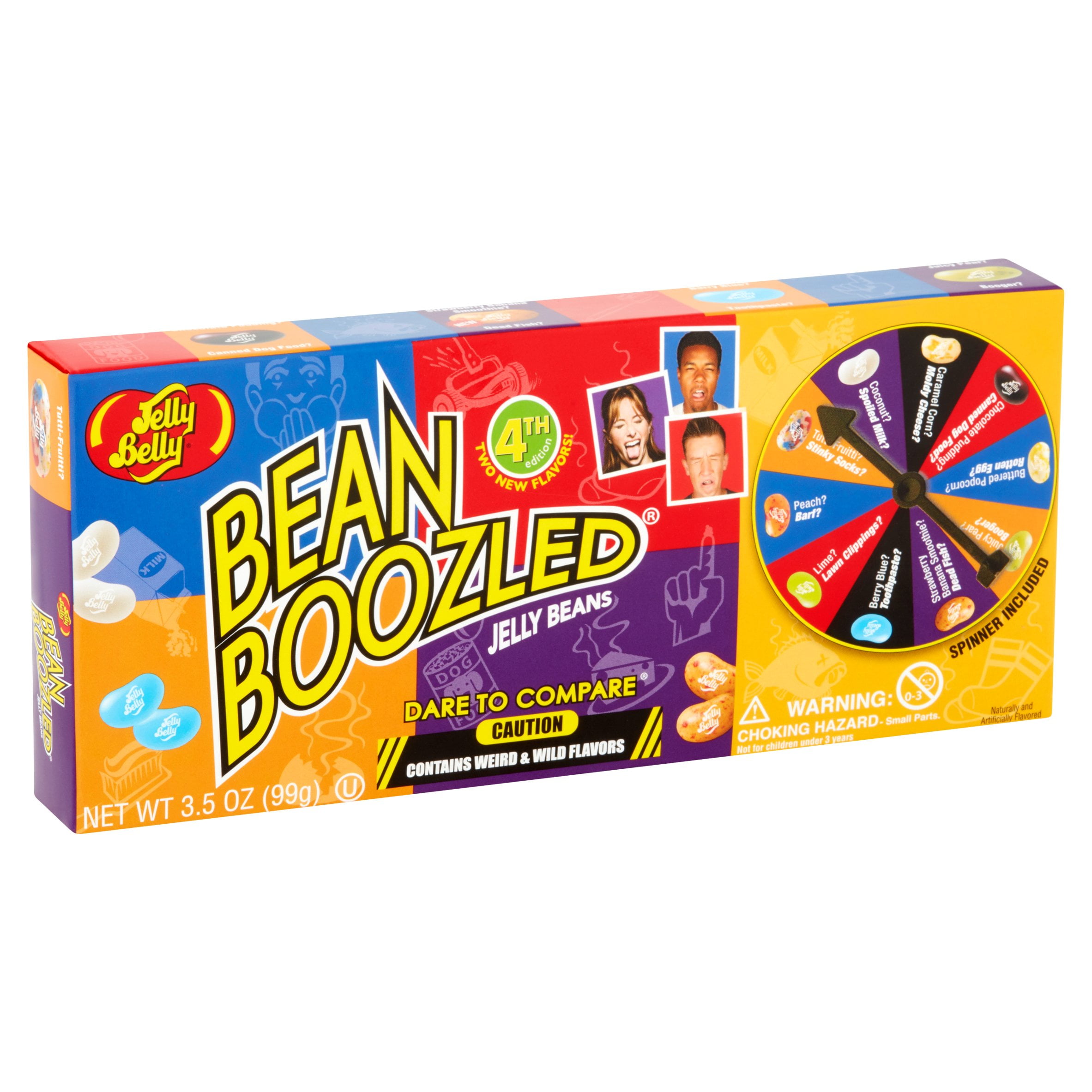 Jelly Belly BeanBoozled Jelly Beans, 20 Assorted Flavors, 3.5 ...