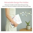 thumbnail image 3 of Labymos Trousse à Crayons Mignonne, Design Rétractable, Motif Chat Mignon, Pliable, 3 of 8