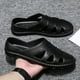 thumbnail image 5 of Sandalias de hombre 2022, zapatos informales para hombre, zapatillas Roma Retro, sandalias con punta abierta y parte inferior gruesa, sandalias deslizantes para playa para verano, 5 of 5