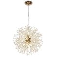 thumbnail image 4 of VALINK Round Shape Modern LED Dandelions Sputnik Chandelier Fireworkes Ceiling Pendant Lamp Fixtures for, 4 of 7