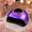 Purple, variant on RNKR 280W UV LED Nail Lamp for Gel Nails, Nail Dryer with 66 LED Beads, 4 Timer Settings (10/30/60/99s), Auto Sensor, LCD Display, Fast Curing Light