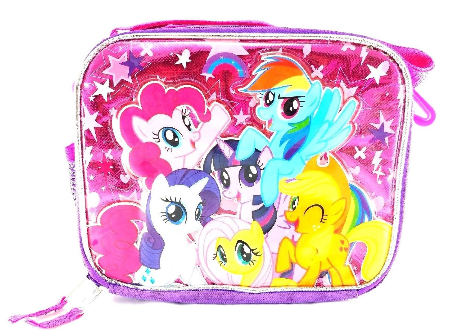 My Little Pony Kids Lunch Box Bag for Girls Unicorn Lunchbox Movie Cartoons Soft - image 1 of 2