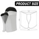 thumbnail image 2 of Protección solar para el cuello y la cara, parasol con protección UV, visera solar, protección refrescante, 2 of 6