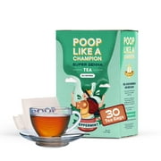 Poop Like A Champion Peppermint Tea, Detox Senna Tea Bags for Constipation Relief - 30 bags
