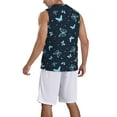 thumbnail image 2 of Sikiie Beautiful Butterflies Basketball Jersey Reversible Men's Mesh Athletic Sports Shirts Training Practice S-4XLX-Large, 2 of 6