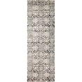 thumbnail image 3 of Bashian B128-CHAR-2.6X4.6-BR103 2 ft. 6 in. x 4 ft. 6 in. Bradford Collection Transitional Polyester Power Loom Area Rug, Charcoal, 3 of 5