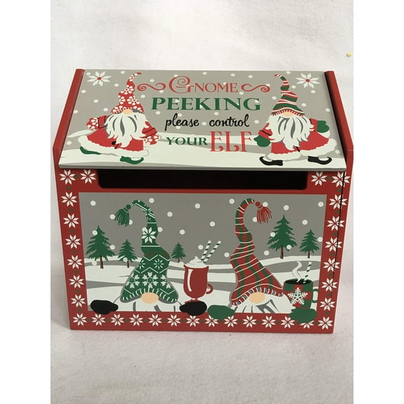 Christmas Hat and Mitten Gnome Holder