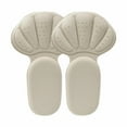 thumbnail image 1 of Heel Cushion Pads & Two In One Knitted Surface Sponge Heel Cushion Inserts Super Soft And Comfortable Heel Cushion Pads To Blisters Heel Pains And Loose Shoe Baby Feet (A-A, One Size), 1 of 5