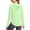 Green, variant on FRSASU Women's UPF 50 UV Protection Rash Guard Hoodie Long Sleeve Lightweight Hiking Fishing Shirts for Women White-B