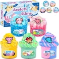 thumbnail image 1 of Set de mantequilla cristalina Slime Set GEILEADER Axolotl, paquete de 5 unidades, 300 ml, 1 of 8