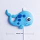 thumbnail image 4 of Decoración de tartas de la serie Ocean, decoración de fiesta de cumpleaños infantil, cerámica blanda, repostería, repostería, postre, complemento, 4 of 5