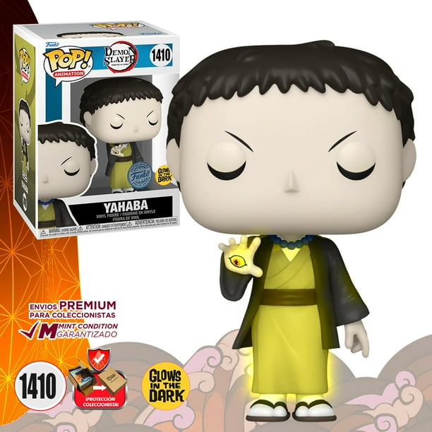 Funko Pop Yahaba #1410 Glow Demon Slayer Anime Original Funko Demonio Tenome Kimetsu No Yaiba Brilla En La Oscuridad