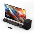 thumbnail image 6 of General 5.1 SoundBar Atmos Compatible, Smart TV Sound Bar with Wireless Subwoofer, 3D Surround Sound System for TV, Surround And Bass Adjustable Home Theater, 6 of 11