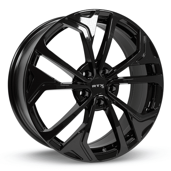 RTX Asan 19x7.5 5x114.3 ET45 CB67.1 Gloss Black Wheel