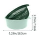 thumbnail image 3 of Cesta Escurridora De Cocina, Plástico Apto Para Uso Alimentario, Diseño De Doble Drenaje, Para Lavar Frutas Y Verduras, Filtro Para Fregadero, Organizador De Almacenamiento, Escurridor De Platos, 3 of 7