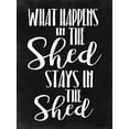 thumbnail image 2 of Villa, Mlli 15x18 White Modern Wood Framed Museum Art Print Titled - What Happens B/W, 2 of 4