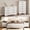 5-Piece-Queen-Beige-3, variant on Asofer Bedroom Furniture Sets, Include Queen Size Bed Frame, 5-Drawer Dresser & 6-Drawer Dresser and 2 Nightstands, Black