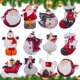 thumbnail image 1 of Adornos para el árbol de Navidad conjunto de doce Ofspeizc, 1 of 7