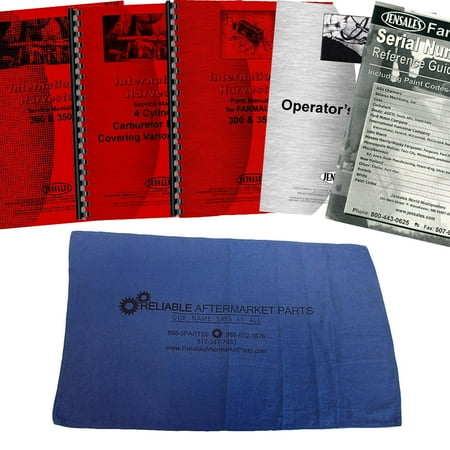 Case International Repair Manual - New Tractor Manual Kit For Case IH International harvester 300 500