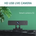 thumbnail image 2 of Sehao Kitchen gift Full HD 1080P Cam Desktop PC Video Calling Webcam Camera with Microphone Mic Camera Photo Accessories abs Black, 2 of 6