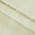 thumbnail image 4 of Beige Moire Wavy Solid 60 x 84 inch Oval Vinyl Dining Tablecloth with Flannel Backing, 4 of 6
