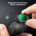 thumbnail image 2 of K&F CONCEPT Adjustable Magnetic ND Filters Set for DJI Osmo Pocket 3 Creator Combo, Adjustable ND Filters 1-5 Stops + 6-9 Stops Set, 2 of 7