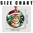 thumbnail image 7 of Bengal Cat Ornaments Ceramic For Christmas, Ornaments Ceramic Christmas 2025, 7 of 7