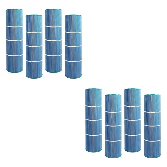 Hurricane 8 Pack HF7487-04M Elite Aseptic Pool Filter Cartridge Replacement