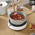 thumbnail image 2 of Neoflam Fika 4.9QT Deep Stock Pot, Gray Color Edition, Full Induction Casserole (22cm), 2 of 7