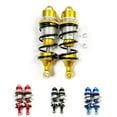 thumbnail image 2 of Youkk 2pcs Aluminum Alloy Rear Shock Absorber For 6S 1/7 Monster Trucks Threaded RC Car Accessories Replacement Parts Golden, 2 of 6