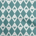 thumbnail image 1 of oneOone Polyester Spandex Dark Teal Green Fabric Check Argyle Quilting Supplies Print Sewing Fabric By The Yard 56 Inch Wide, 1 of 5