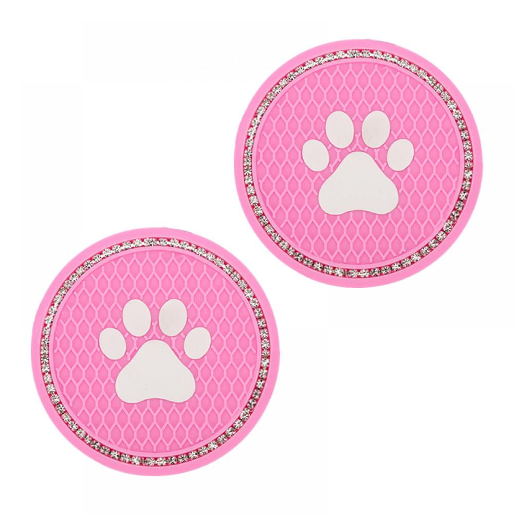 Car Coasters Absorbent Ceramic for Cup Holder Set of 2 Pack, for Easy