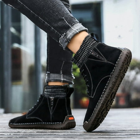 

Ladies Fashion Solid Color Leather Side Zipper Fleece Warm Thick Heel Boots Thigh High Stretch Boots for Women Wide Feet Latex Boots for Women Knee High Knee High Boots for Women Wide Calf Snakeskin