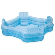 Funsicle Heavenly Blue Great Escape Inflatable Famiy Swimming Pool, Age 6 & up