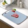 thumbnail image 4 of PATLOLLAV Blue Cutting Board,Cutting Boards for Kitchen Dishwasher Safe - Non Slip Plastic Cutting Board with Juice Groove - Large and Small Plastic Cutting Boards For Kitchen Essentials, 4 of 5