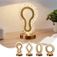 thumbnail image 1 of USB Rechargeable LED Night Light for Bedroom - Adjustable Egg-Shaped Table Lamp with Remote, Bedside Reading & Decor, 1 of 6