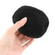 Foulard de Chapeau en Fibre Acrylique Cadeau d'Artisanat Tricot Aiguille Fil de Tissage Noir 50g – image 4 sur 4