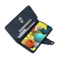 thumbnail image 4 of Allytech Wallet Case for Samsung Galaxy A32 5G 6.5" Phone (Not Galaxy A32 4G) - Cash Credit Card Slots Holder Folio Flip Cover Magnetic Hard Case Zipper Wallet Case for Samsung Galaxy A32 5G - Blue, 4 of 10