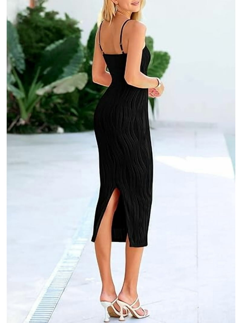 midi bodycon dress size 16 Amazon.com: PRETTYGARDEN Women's Summer Floral Midi Tank Dress Sleeveless Strappy Ruffle Hem Smocked Bodycon Dresses (Black Red Big Floral,Small) : Clothing, Shoes & Jewelry