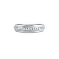 thumbnail image 4 of 14kt White Gold His Hers Round Diamond Solitaire Matching Wedding Set 7/8 Cttw, 4 of 6