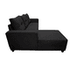 thumbnail image 5 of Sala Esquinera El Bazar Store Demeter Negro 210x160 cm Tela Lino nacional Modular, 5 of 6
