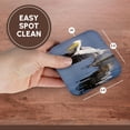 thumbnail image 7 of 3drose, Europe, Greece, Lake Kerkini. Great White Pelican Lands in Lake., Set of 4 Coasters - Soft, 7 of 7