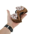 thumbnail image 5 of Unique Bargains 1 Pc Claw Clip Fashion Plaid Bow Hair Clip Coffee Color White, 5 of 5