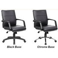 thumbnail image 5 of 8ft - 16ft Modern Designer Conference Room Table and Chairs Set (10ft Table & 8 Chairs (Black Base), Textured Driftwood), 5 of 6