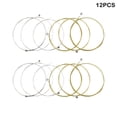 thumbnail image 4 of Cuerdas de guitarra folclórica Eigraketly A106 de 12 piezas 009-045 cuerdas de alambre de guitarra eléctrica acústica de bronce fosforado, 4 of 6