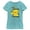Tahiti Blue, variant on Girl's Pokemon Pikachu laughing  Graphic Tee Tahiti Blue X Large
