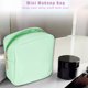 thumbnail image 4 of Bolsa de maquillaje mini de nylon Unique Bargains, bolsa de almacenamiento impermeable para viajes, monedero, organizador de servilletas, verde menta, 4 of 7