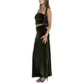 thumbnail image 5 of Biekopu Women Skirt Set, Strapless Tube Top with Long Skirt Summer Outfit Clubwear for Party, 5 of 6