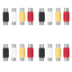 thumbnail image 1 of Conector RCA A Chapado en Oro Adaptador Enchufe AV (plateado) 4 Uds., 1 of 6